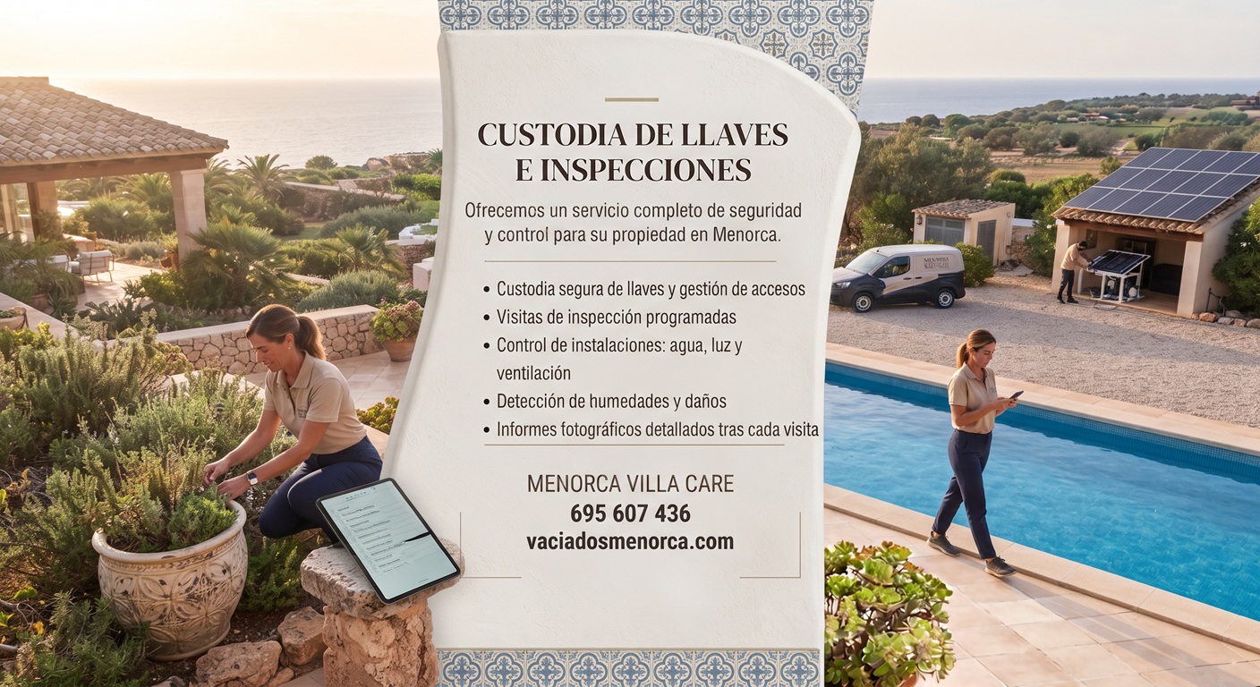 Custodia de llaves e inspecciones
